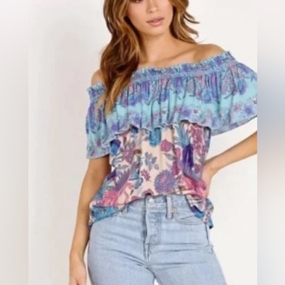 Spell Siren Song Off Shoulder Blouse - Picture 1 of 5